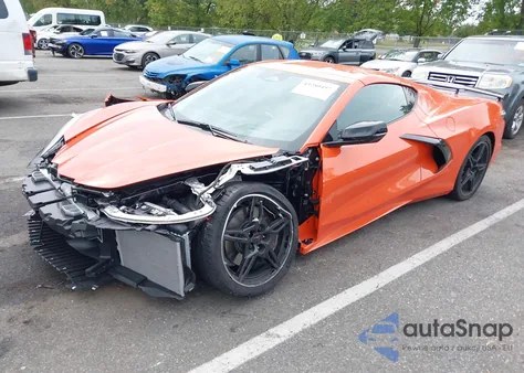 2025 Chevrolet Corvette Stingray Rwd 2Lt z USA, uszkodzony, nr VIN 1G1YB2D43S5105409